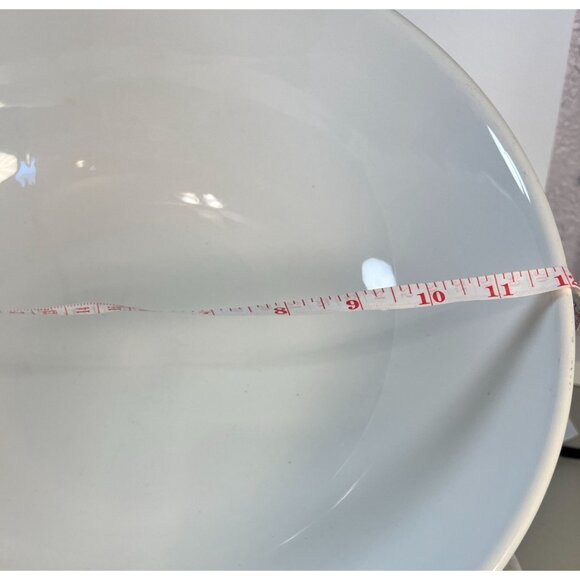 Italian Ceramic Serving Bowl 12" 3Qt Multicolor Leaf Design Handcrafted Roma Inc - Picture 5 of 9